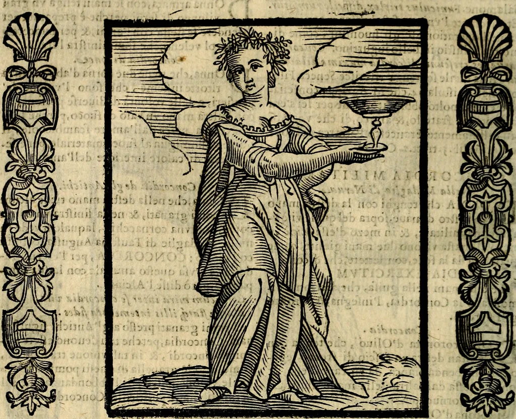 An illustration from Della novissima iconologia, 1625, leaf 181
