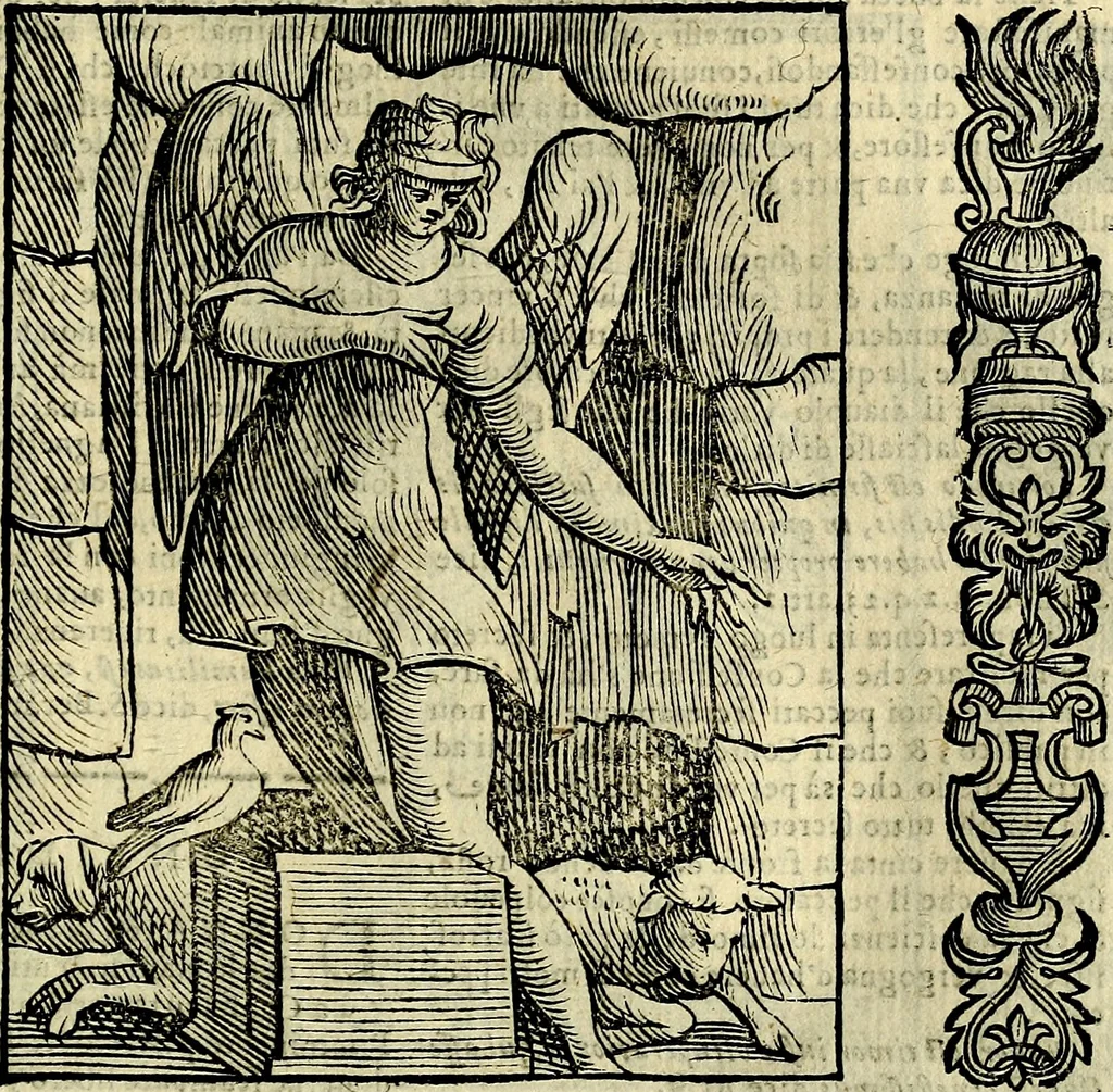 An illustration from Della novissima iconologia, 1625, leaf 182