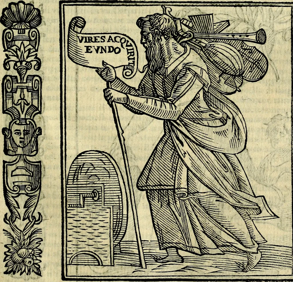An illustration from Della novissima iconologia, 1625, leaf 190