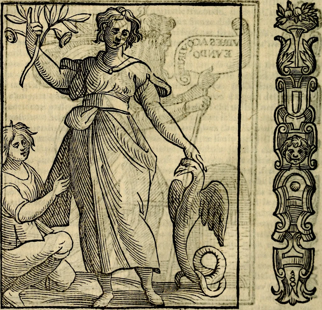 An illustration from Della novissima iconologia, 1625, leaf 191