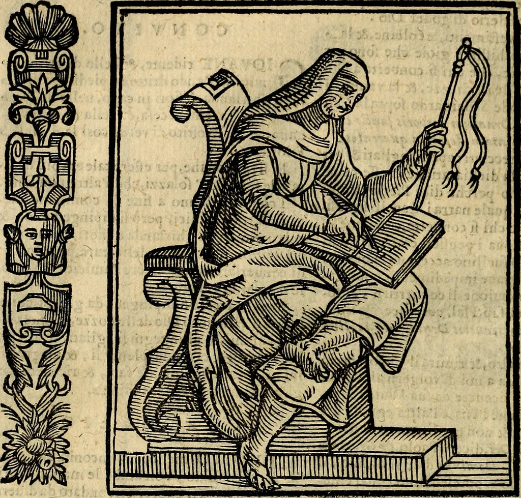 An illustration from Della novissima iconologia, 1625, leaf 201