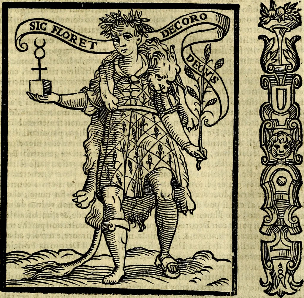 An illustration from Della novissima iconologia, 1625, leaf 218