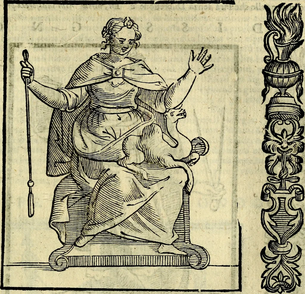 An illustration from Della novissima iconologia, 1625, leaf 244