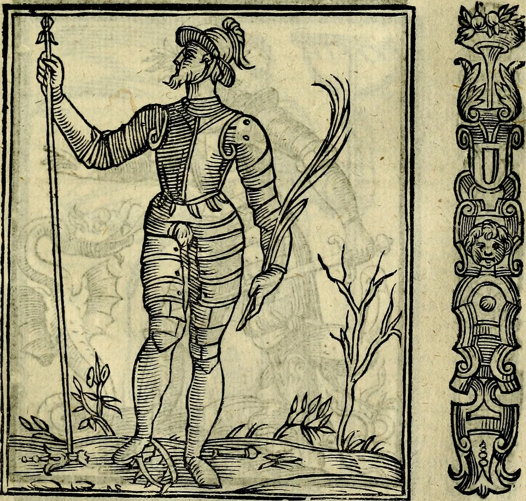An illustration from Della novissima iconologia, 1625, leaf 246