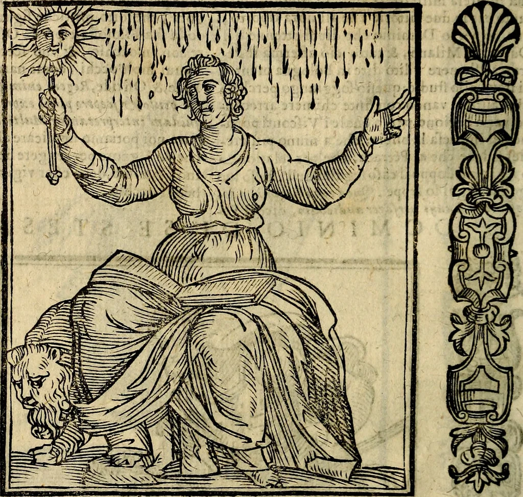 An illustration from Della novissima iconologia, 1625, leaf 255