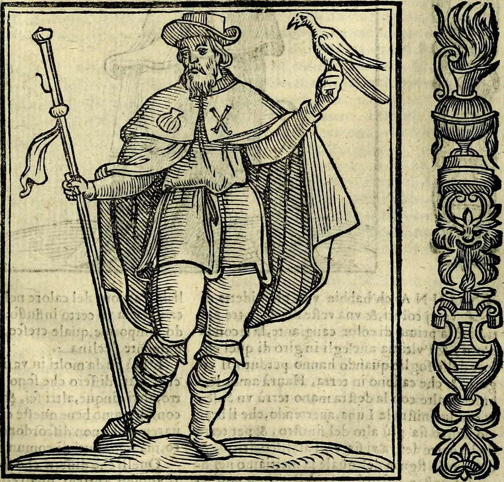 An illustration from Della novissima iconologia, 1625, leaf 274