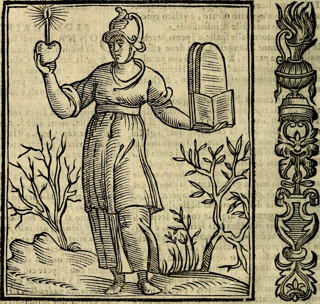 An illustration from Della novissima iconologia, 1625, leaf 293