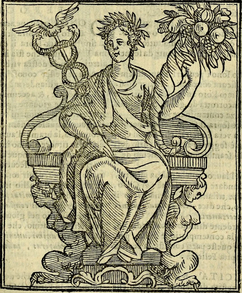 An illustration from Della novissima iconologia, 1625, leaf 296