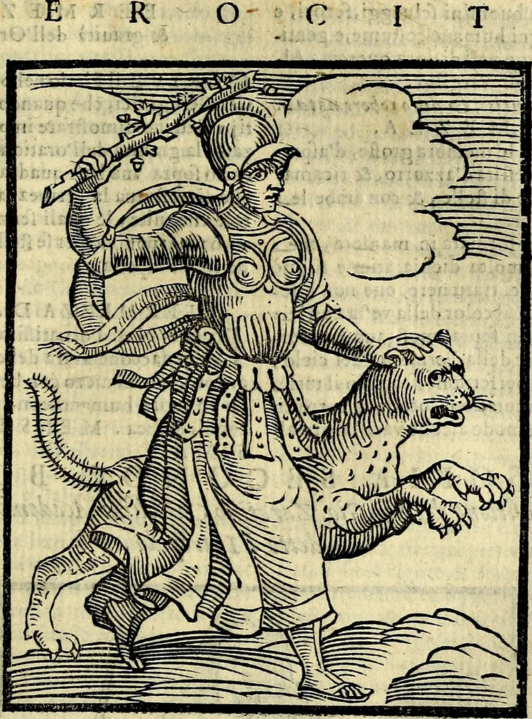 An illustration from Della novissima iconologia, 1625, leaf 298