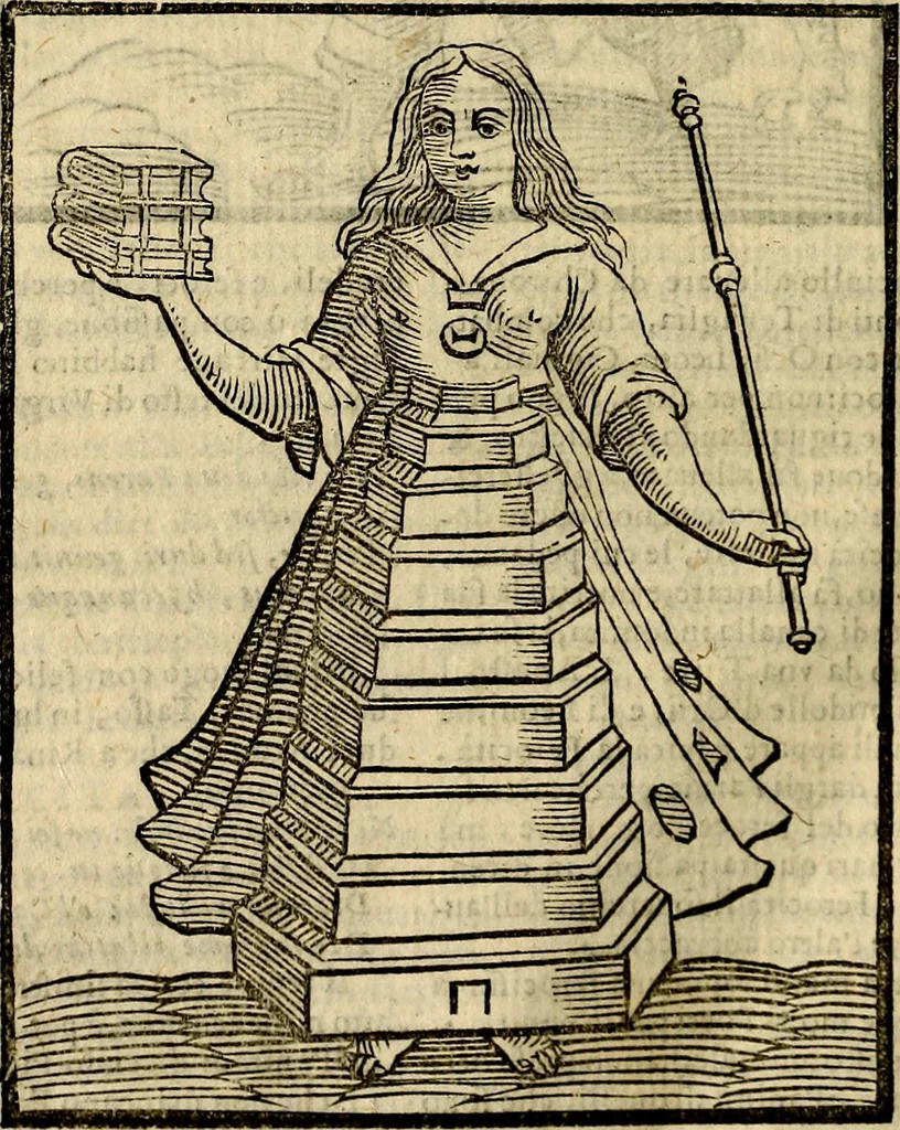 An illustration from Della novissima iconologia, 1625, leaf 299