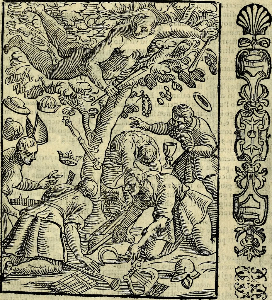 An illustration from Della novissima iconologia, 1625, leaf 320