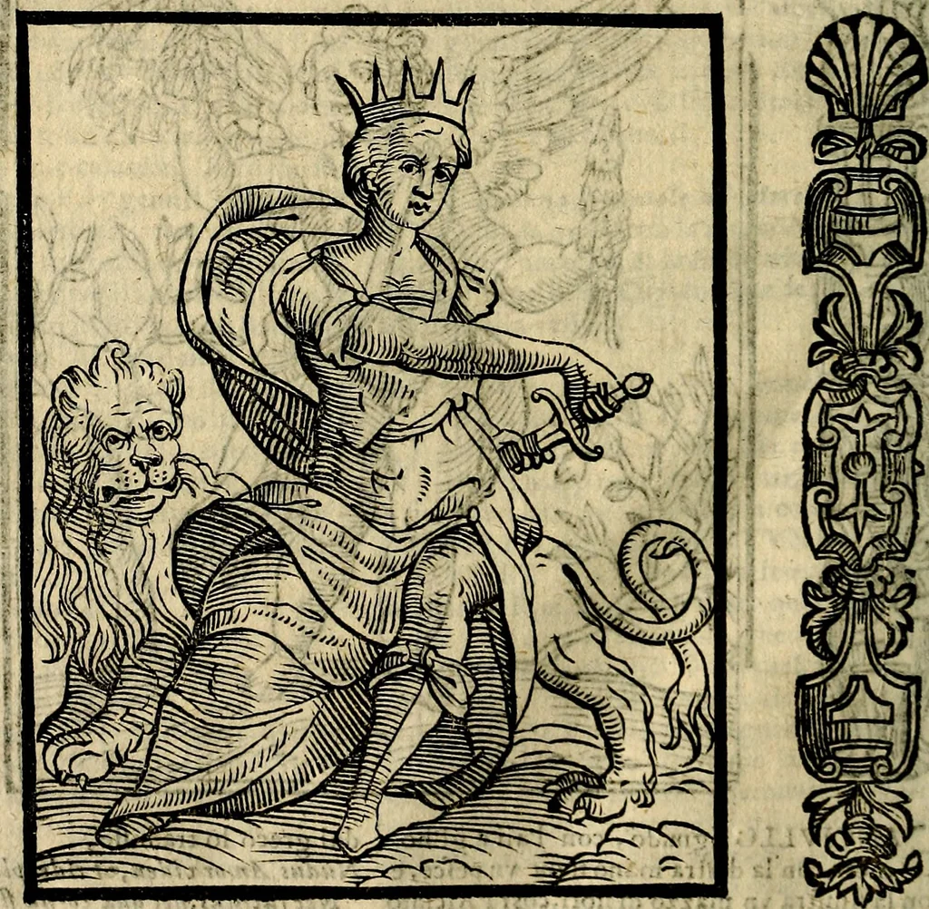 An illustration from Della novissima iconologia, 1625, leaf 323