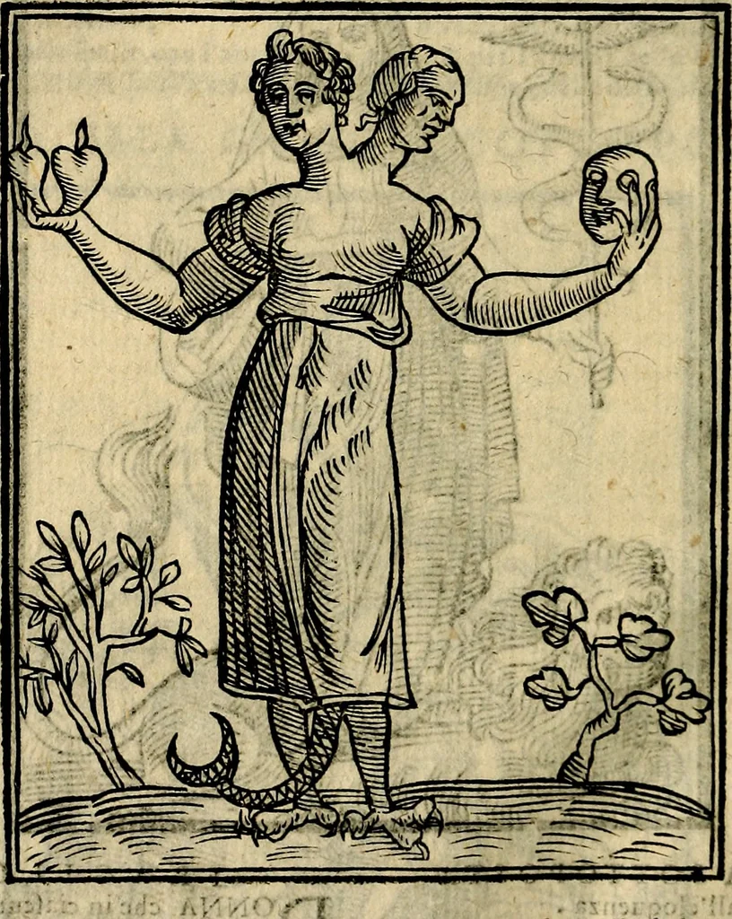 An illustration from Della novissima iconologia, 1625, leaf 325