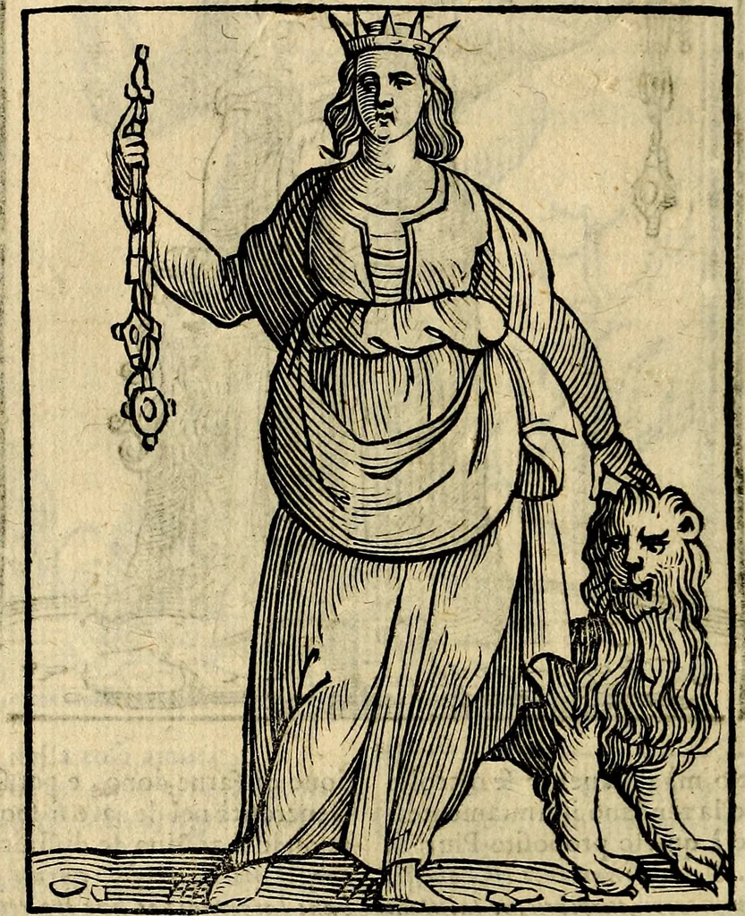 An illustration from Della novissima iconologia, 1625, leaf 339