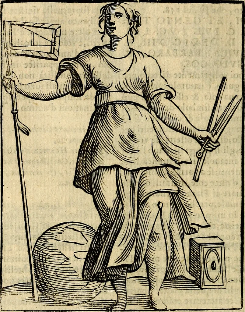 An illustration from Della novissima iconologia, 1625, leaf 343