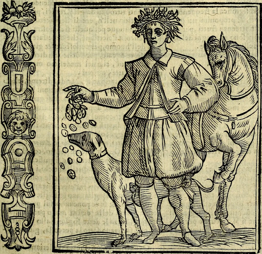 An illustration from Della novissima iconologia, 1625, leaf 344