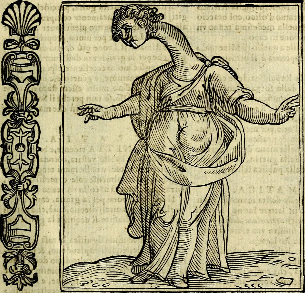 An illustration from Della novissima iconologia, 1625, leaf 352
