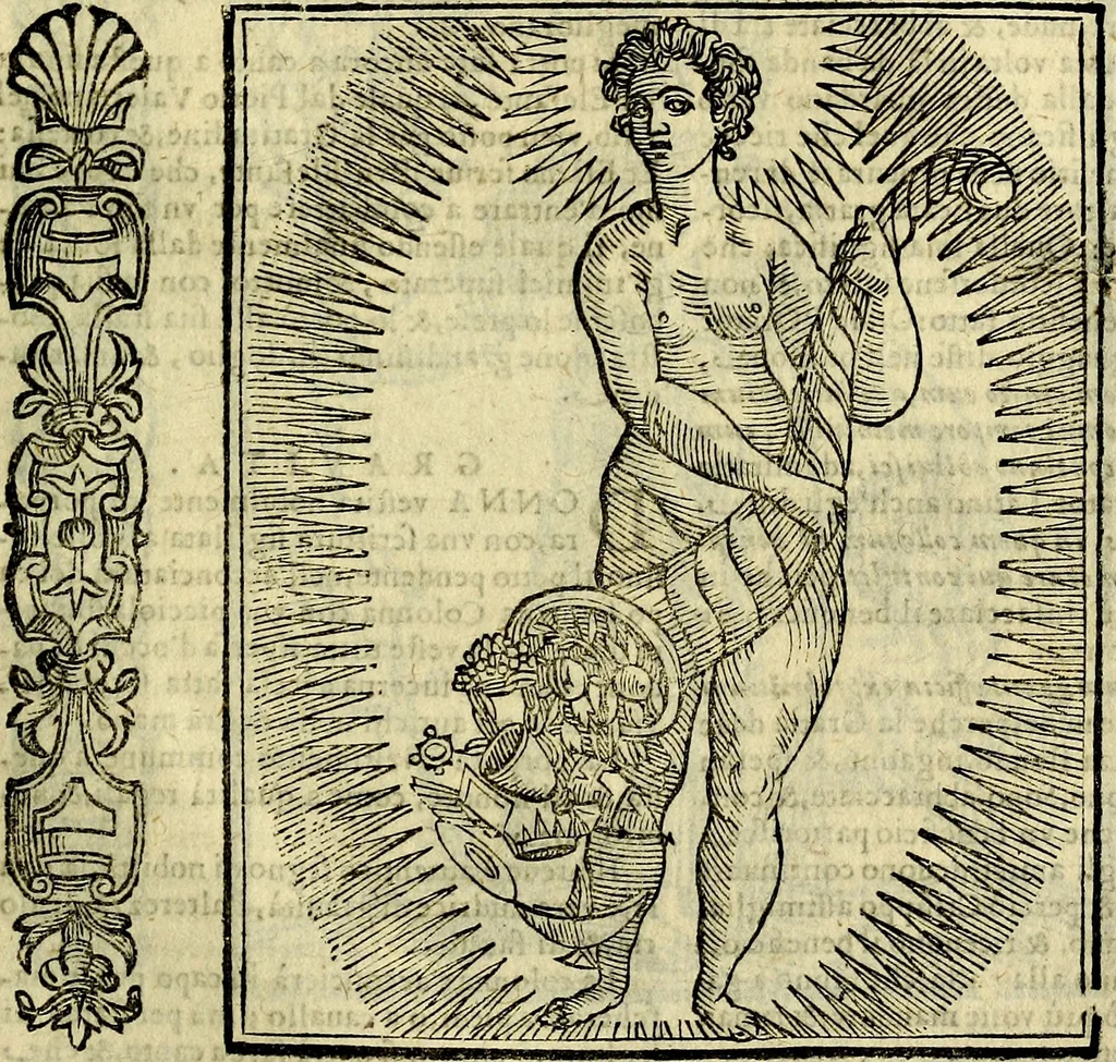 An illustration from Della novissima iconologia, 1625, leaf 354