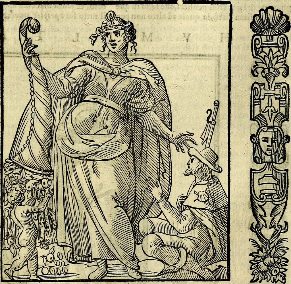 An illustration from Della novissima iconologia, 1625, leaf 370