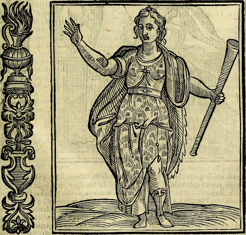An illustration from Della novissima iconologia, 1625, leaf 374