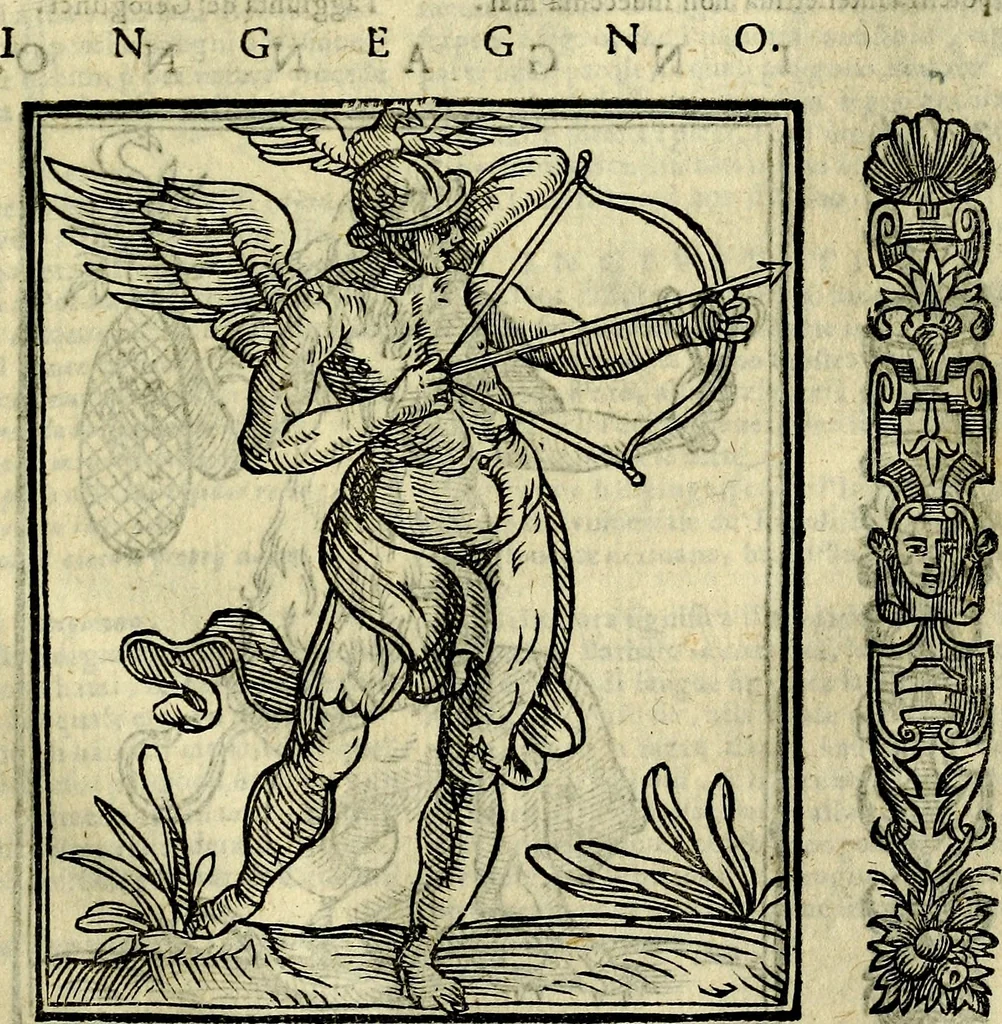 An illustration from Della novissima iconologia, 1625, leaf 386