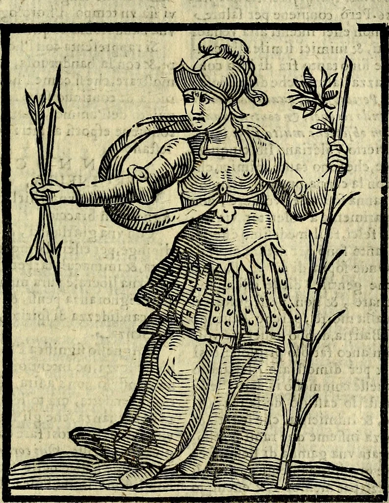 An illustration from Della novissima iconologia, 1625, leaf 392