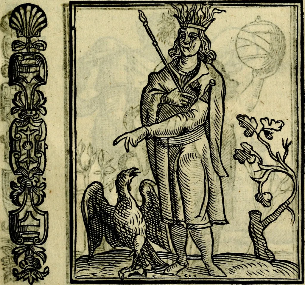 An illustration from Della novissima iconologia, 1625, leaf 396