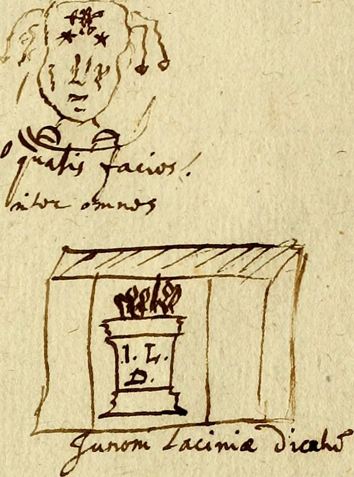 An illustration from Della novissima iconologia, 1625, leaf 4