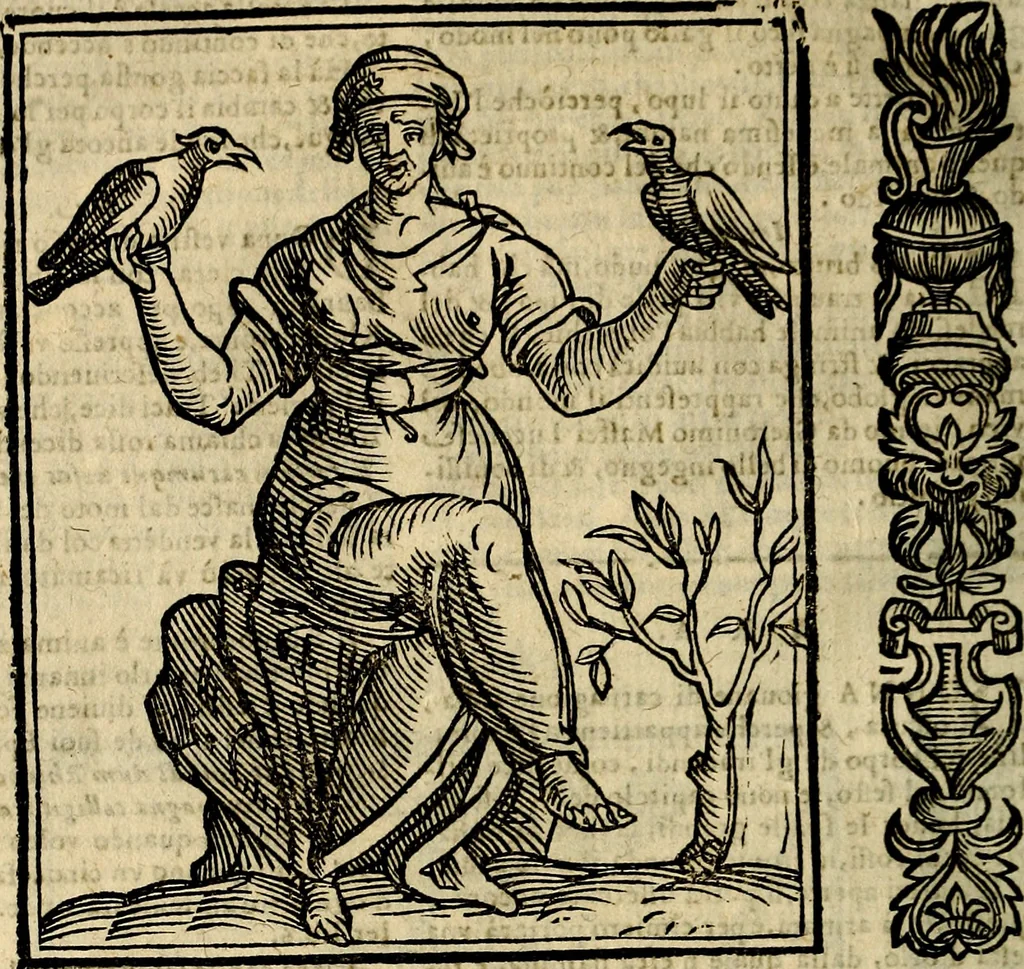 An illustration from Della novissima iconologia, 1625, leaf 405