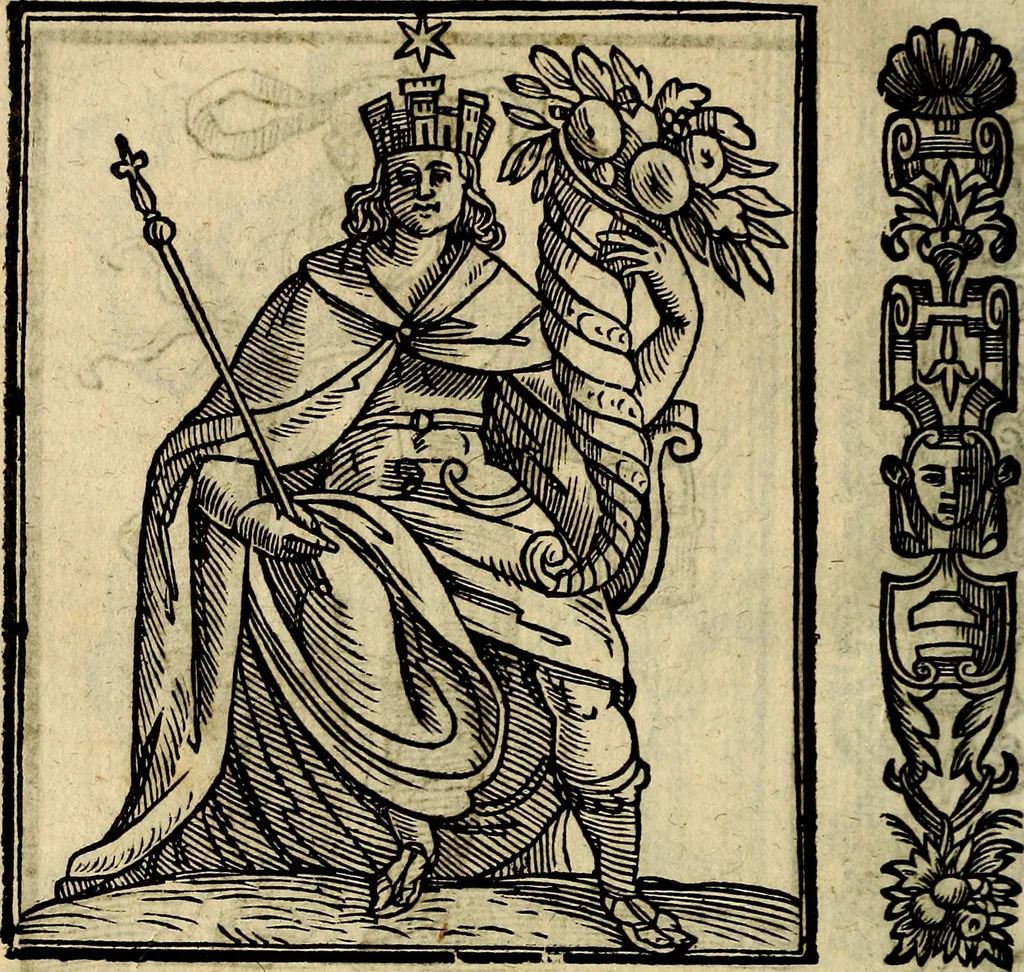 An illustration from Della novissima iconologia, 1625, leaf 407