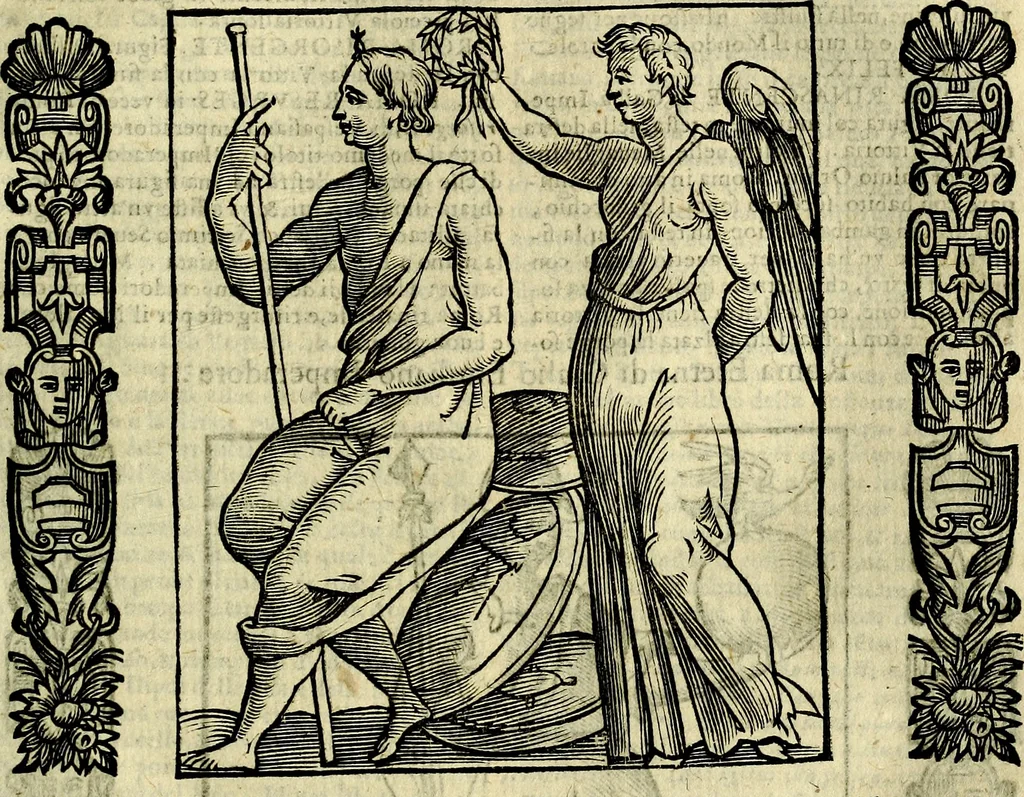 An illustration from Della novissima iconologia, 1625, leaf 412