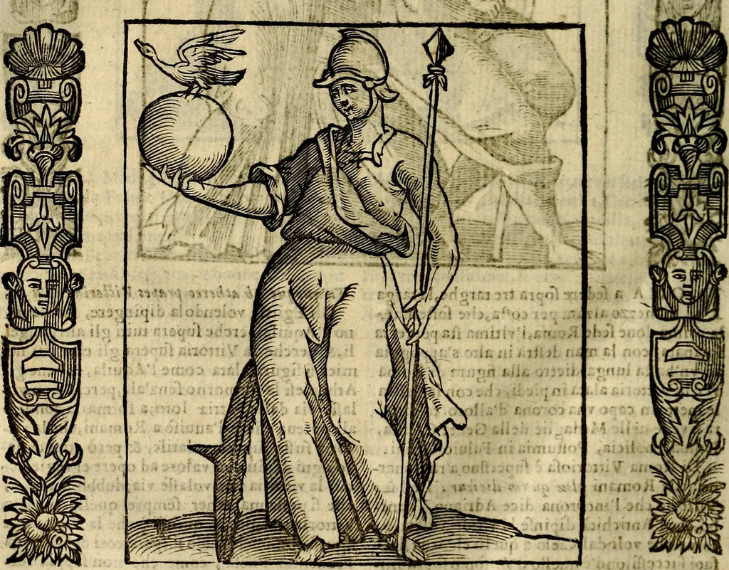 An illustration from Della novissima iconologia, 1625, leaf 413