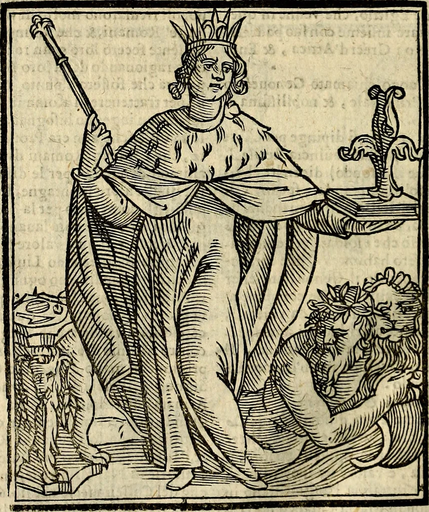 An illustration from Della novissima iconologia, 1625, leaf 425
