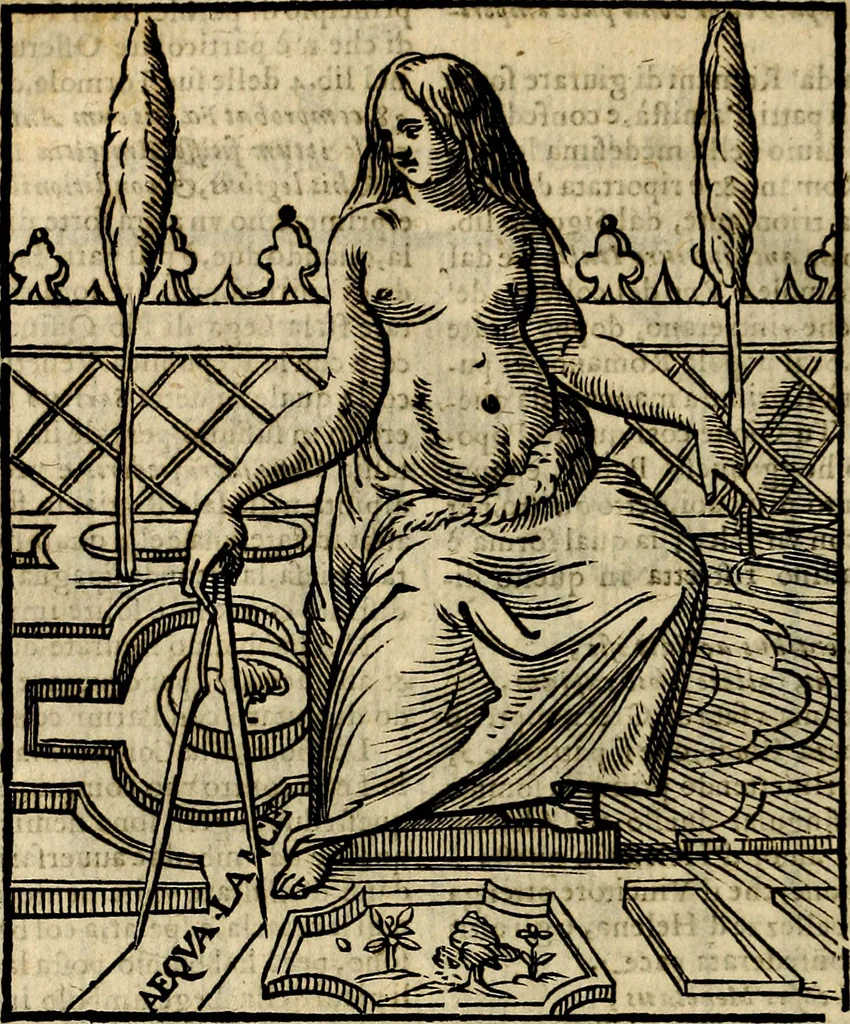 An illustration from Della novissima iconologia, 1625, leaf 461