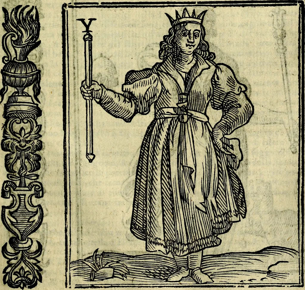 An illustration from Della novissima iconologia, 1625, leaf 464