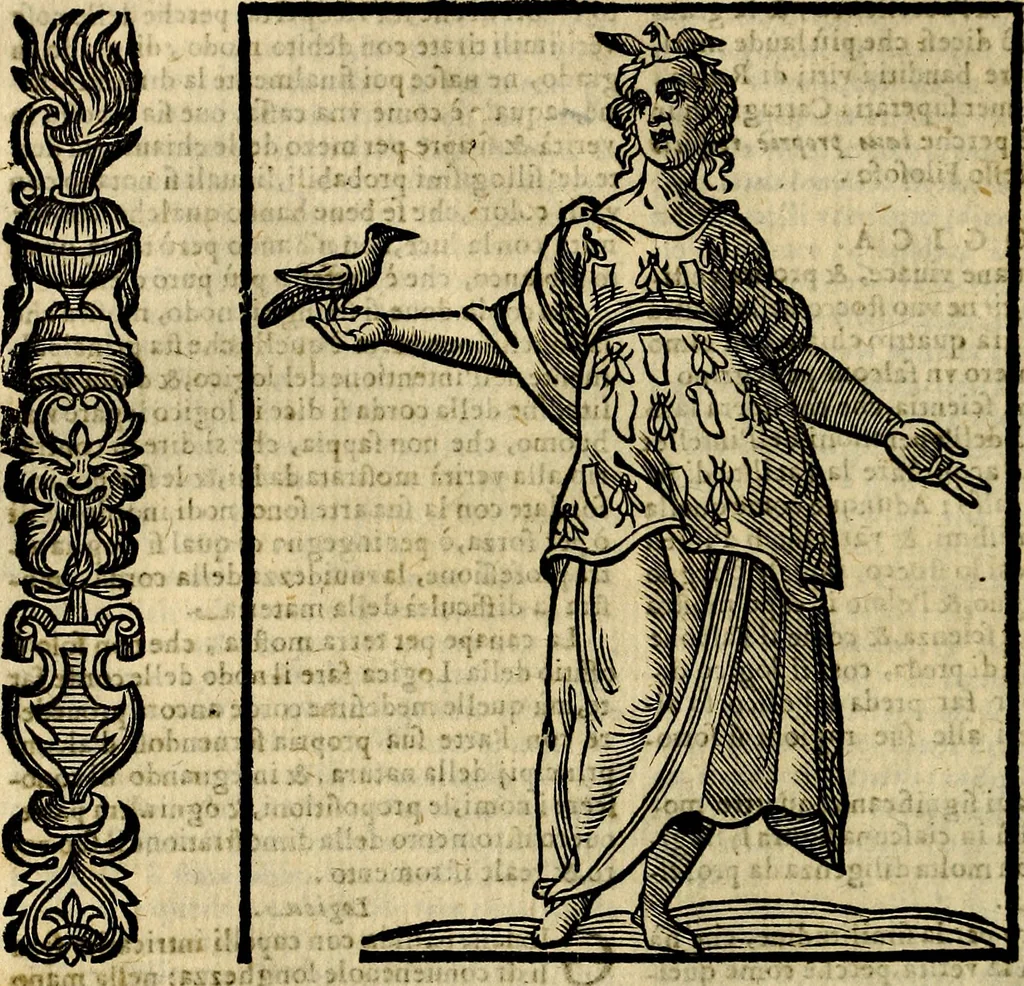 An illustration from Della novissima iconologia, 1625, leaf 471