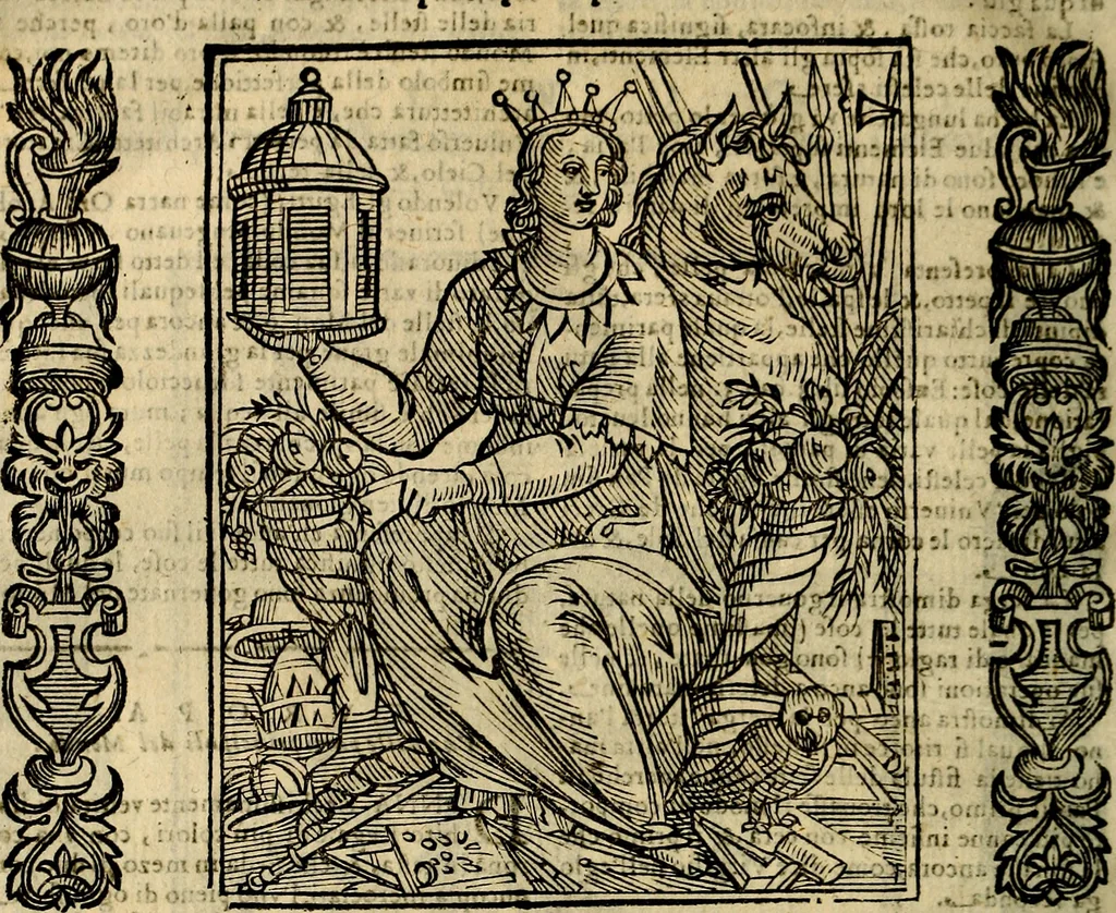 An illustration from Della novissima iconologia, 1625, leaf 507