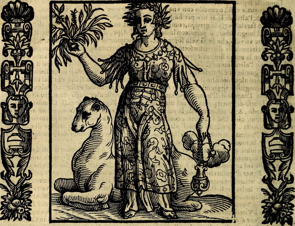 An illustration from Della novissima iconologia, 1625, leaf 509