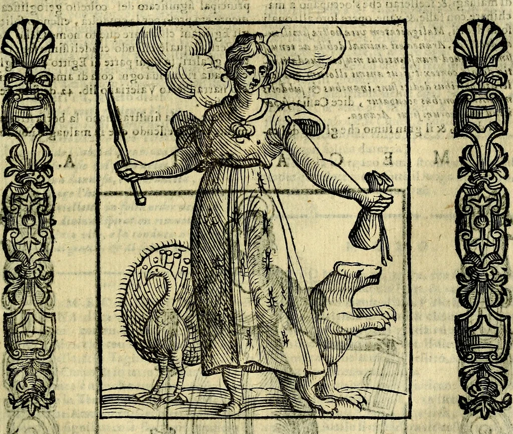 An illustration from Della novissima iconologia, 1625, leaf 520