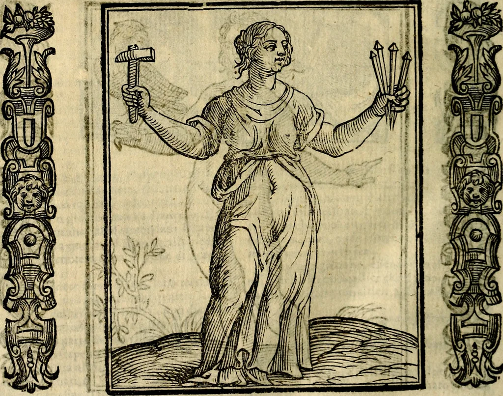 An illustration from Della novissima iconologia, 1625, leaf 527
