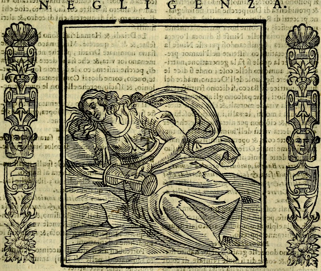 An illustration from Della novissima iconologia, 1625, leaf 528