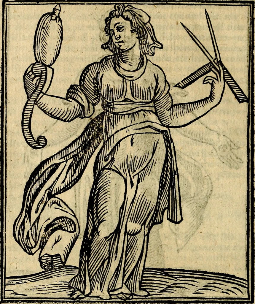 An illustration from Della novissima iconologia, 1625, leaf 549