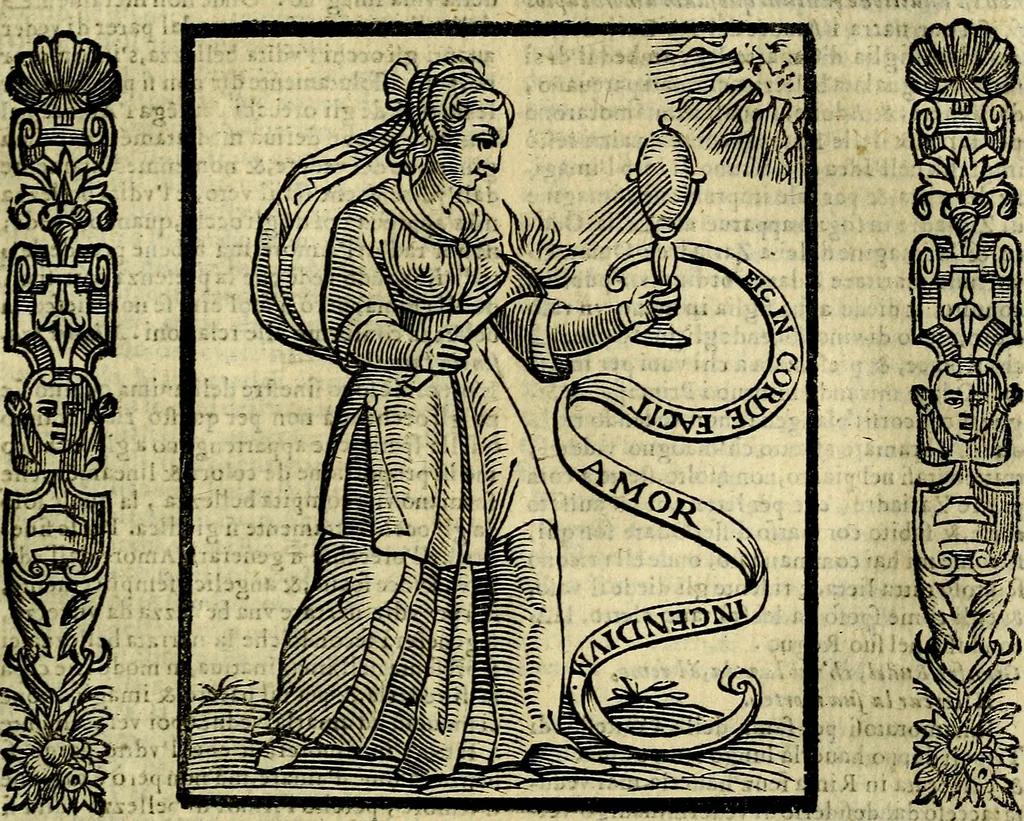 An illustration from Della novissima iconologia, 1625, leaf 554