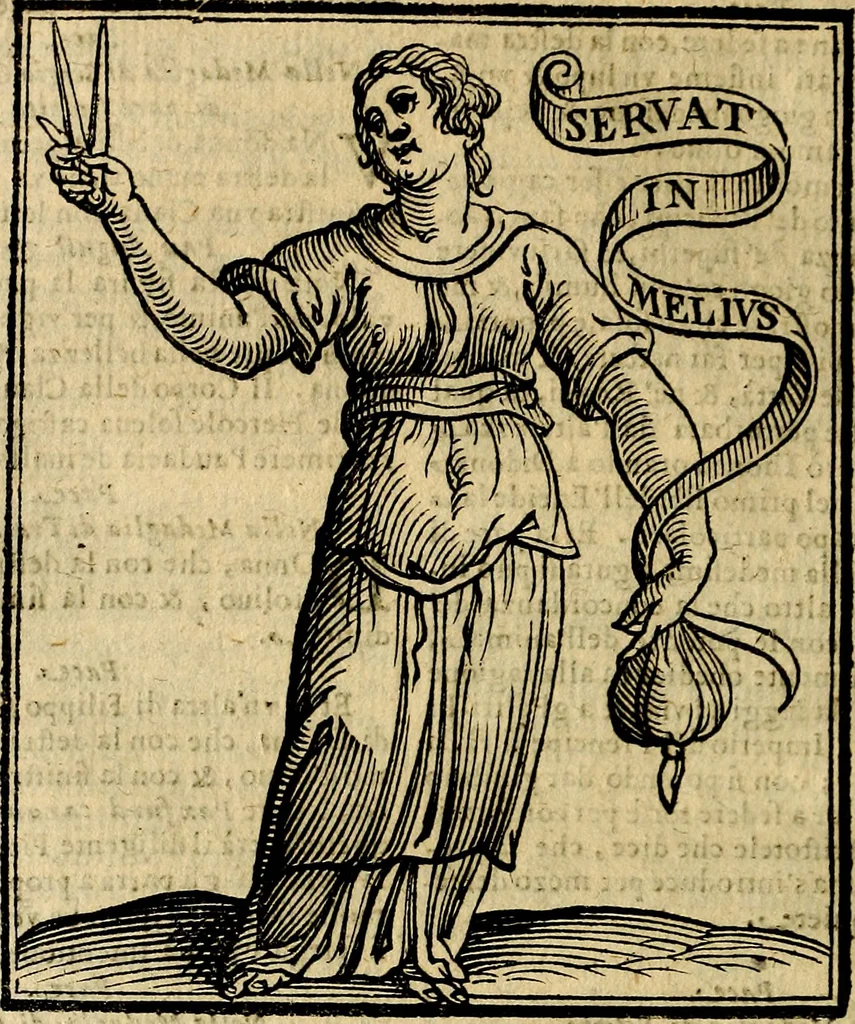 An illustration from Della novissima iconologia, 1625, leaf 565