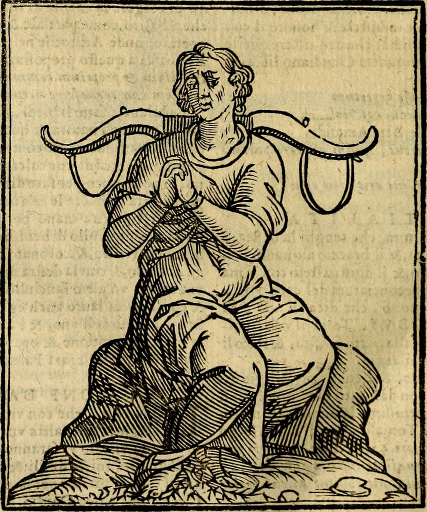 An illustration from Della novissima iconologia, 1625, leaf 567