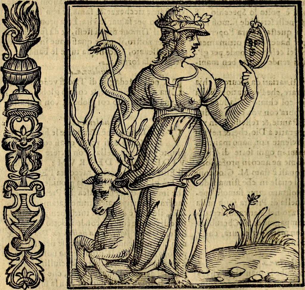 An illustration from Della novissima iconologia, 1625, leaf 605