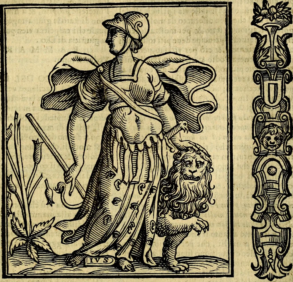 An illustration from Della novissima iconologia, 1625, leaf 620