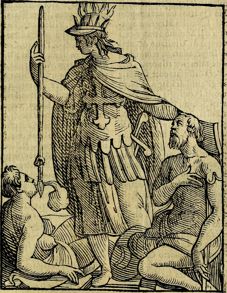 An illustration from Della novissima iconologia, 1625, leaf 626