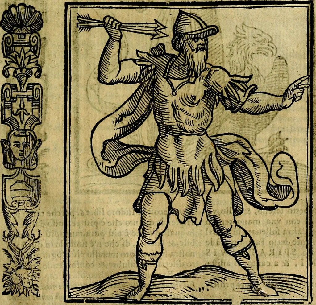 An illustration from Della novissima iconologia, 1625, leaf 646