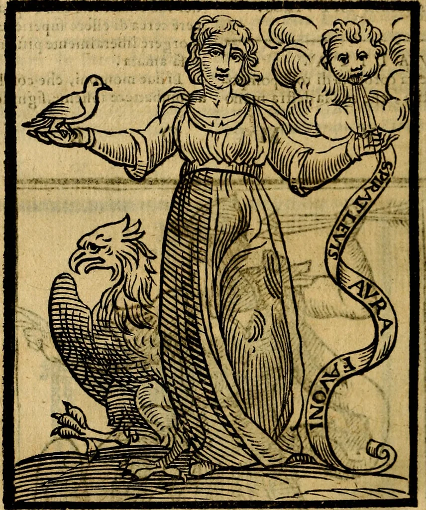 An illustration from Della novissima iconologia, 1625, leaf 647